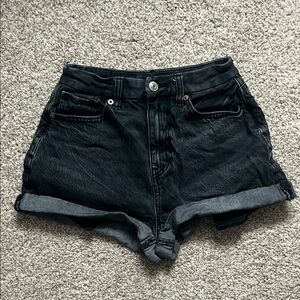 American Eagle Black Denim Women's Shorts